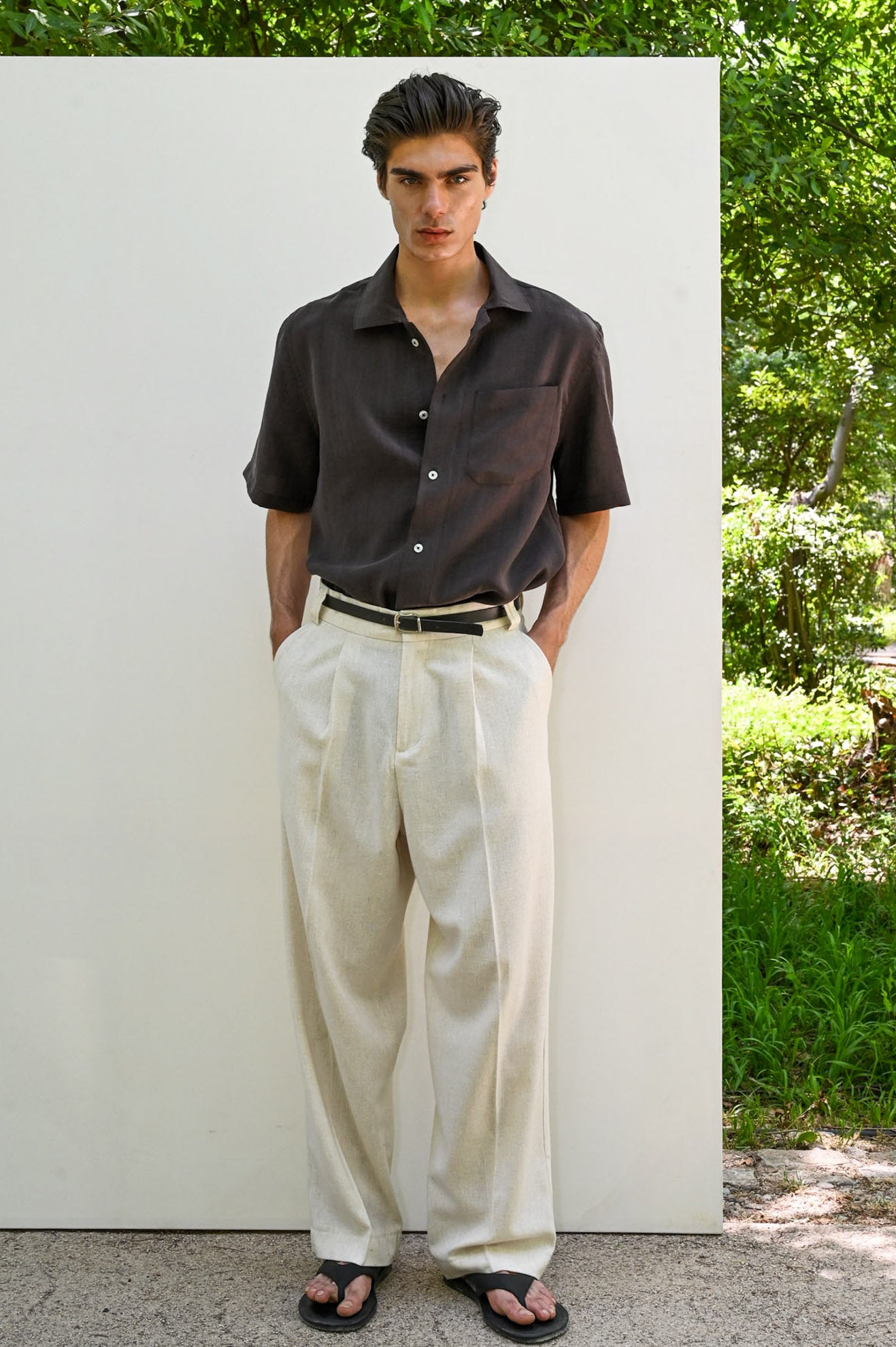 Πουκάμισο regular fit με τσέπη