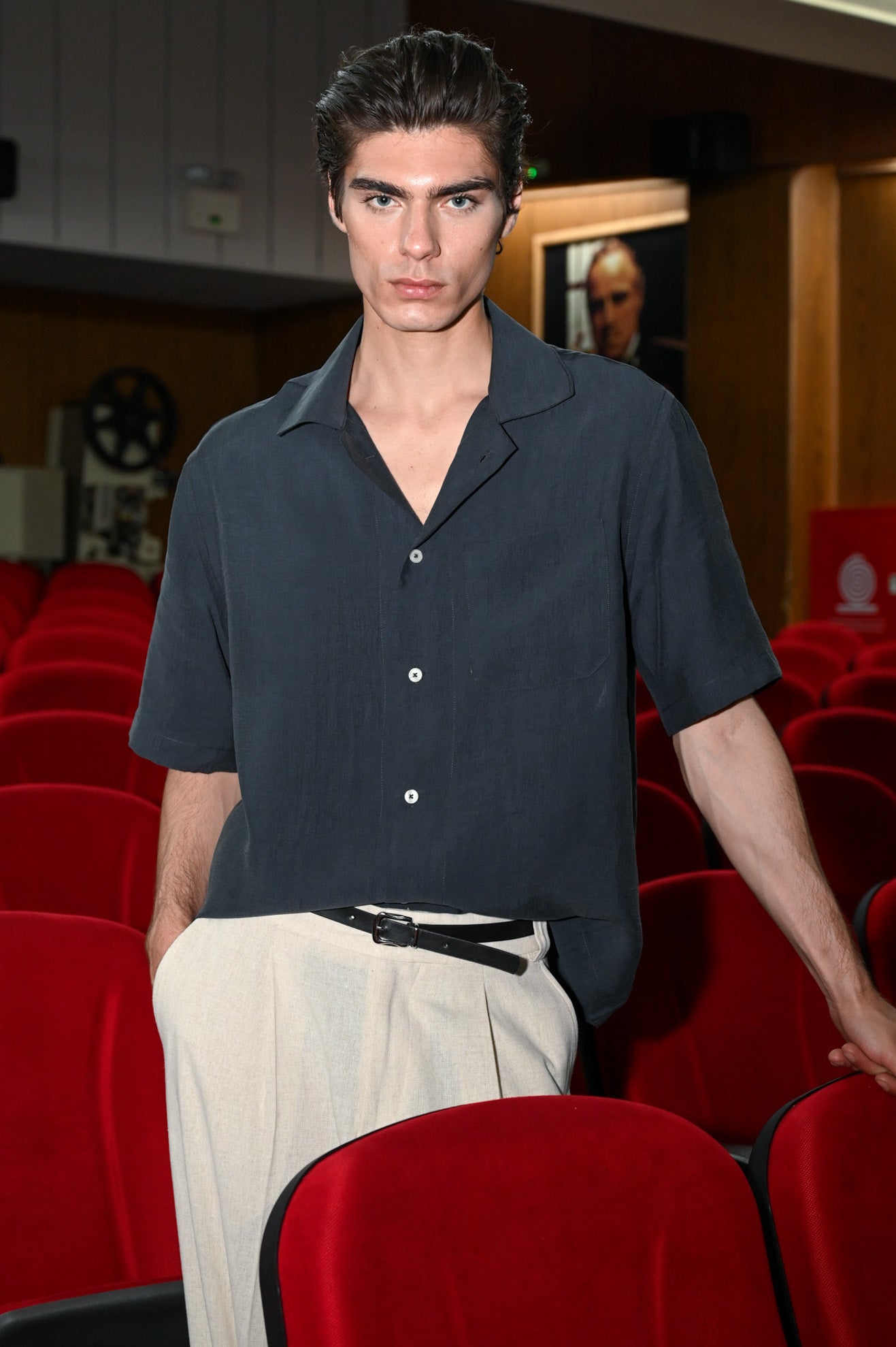 Πουκάμισο regular fit με τσέπη