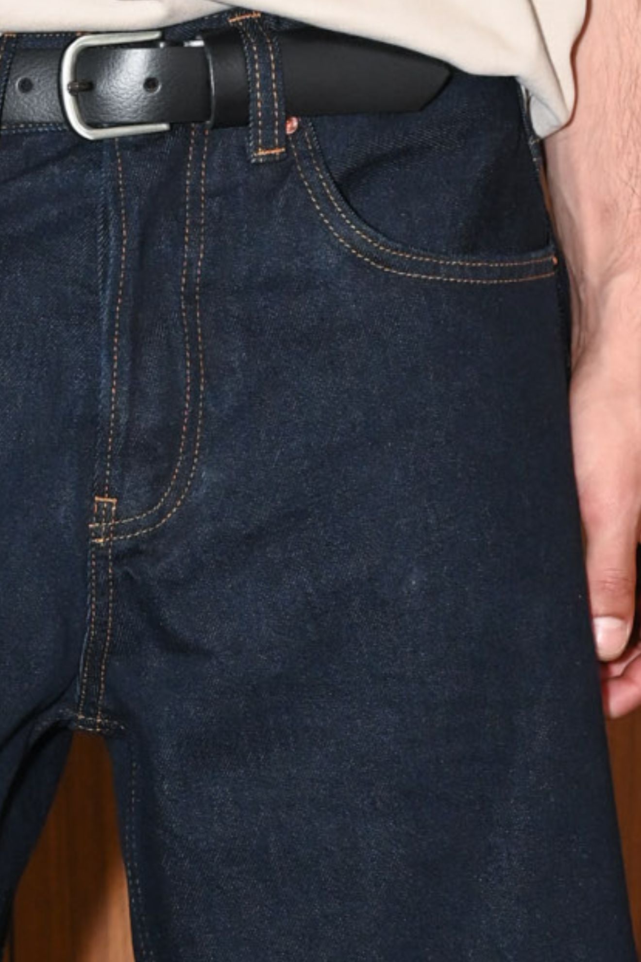 Τζιν βερμούδα relaxed fit