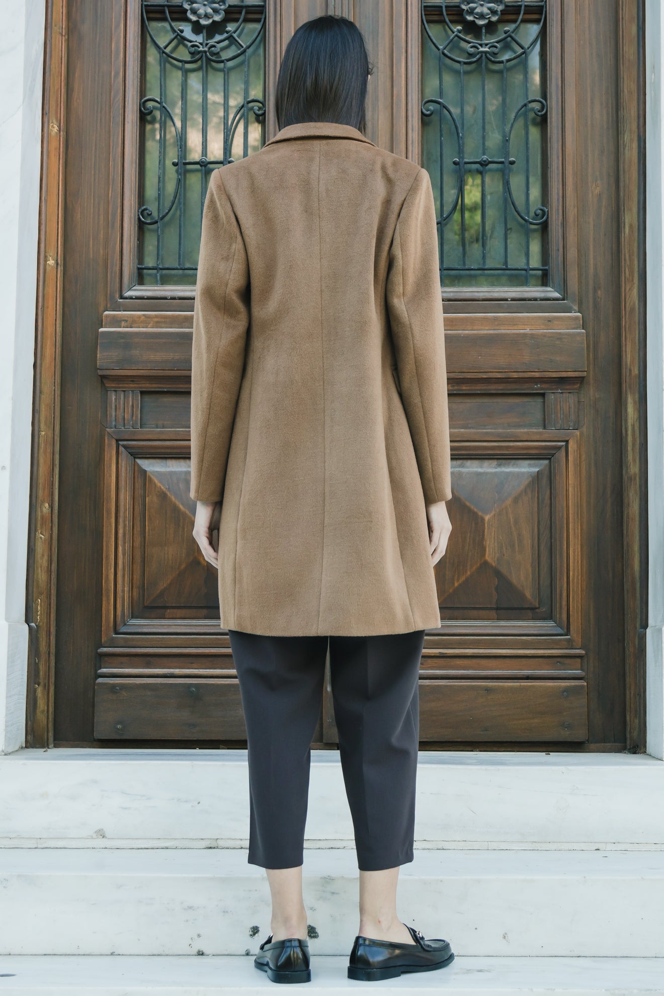 Παλτό με μείγμα μαλλιού