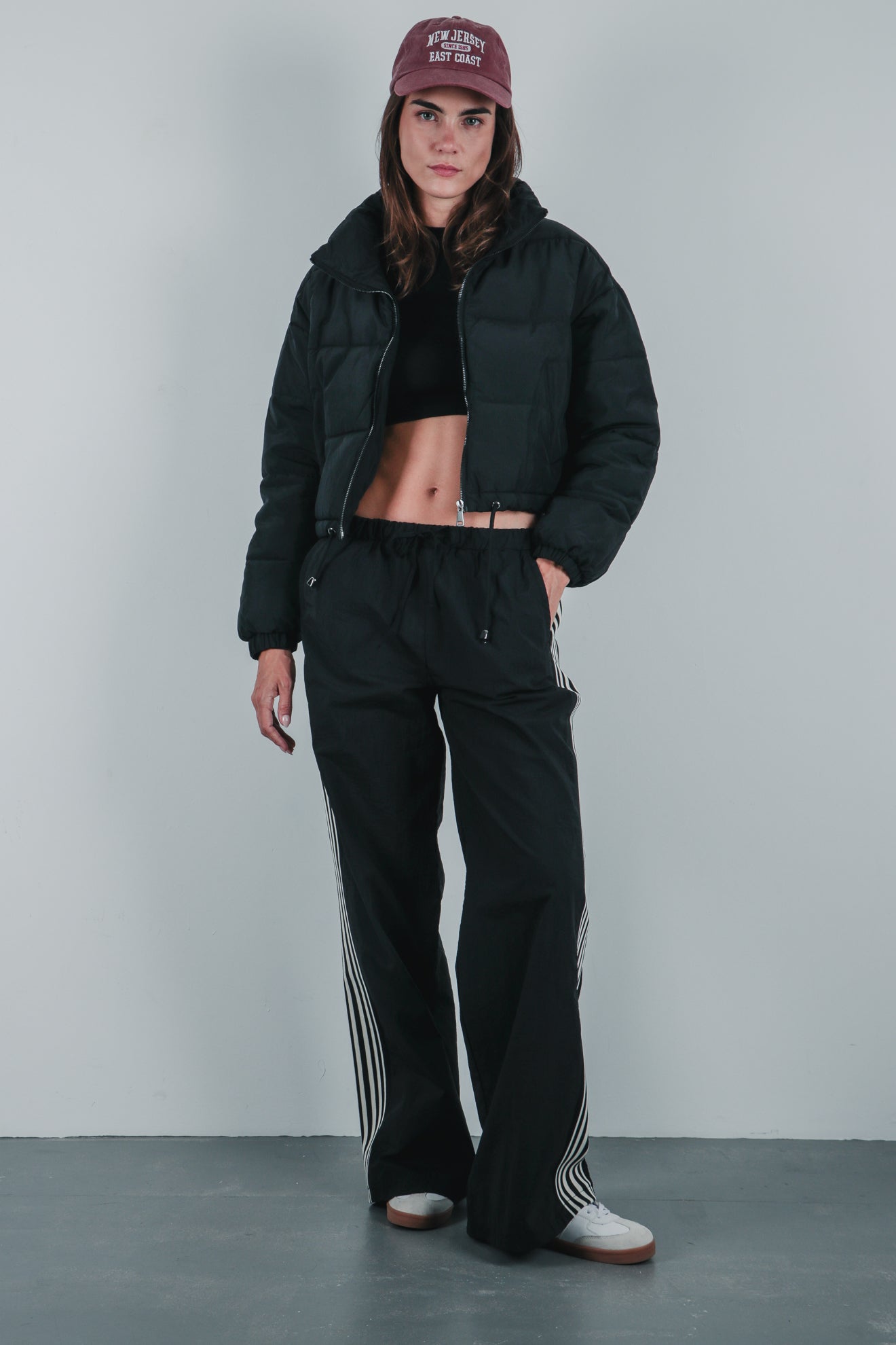 Κοντό καπιτονέ μπουφάν