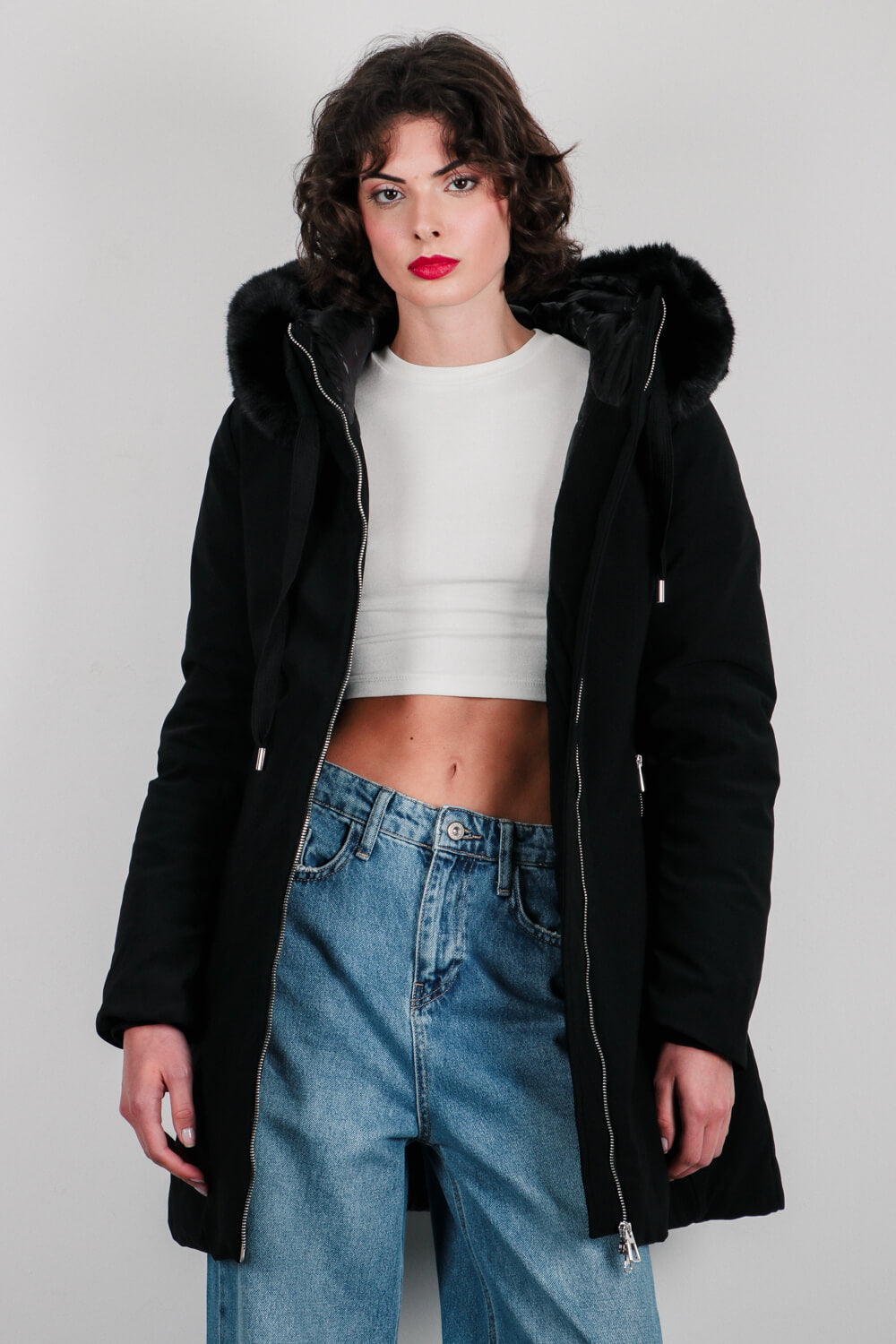 Παρκά με κουκούλα