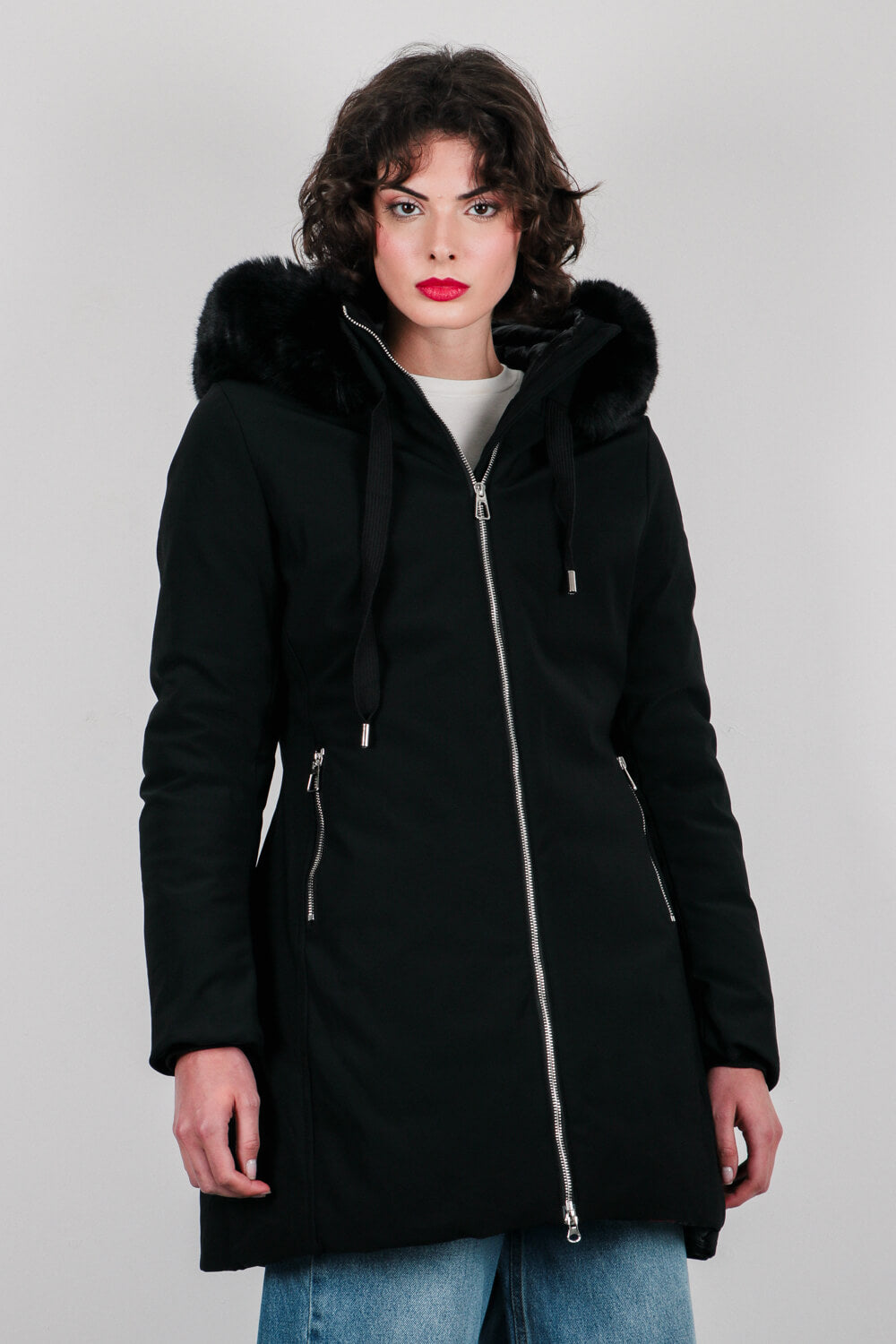 Παρκά με κουκούλα