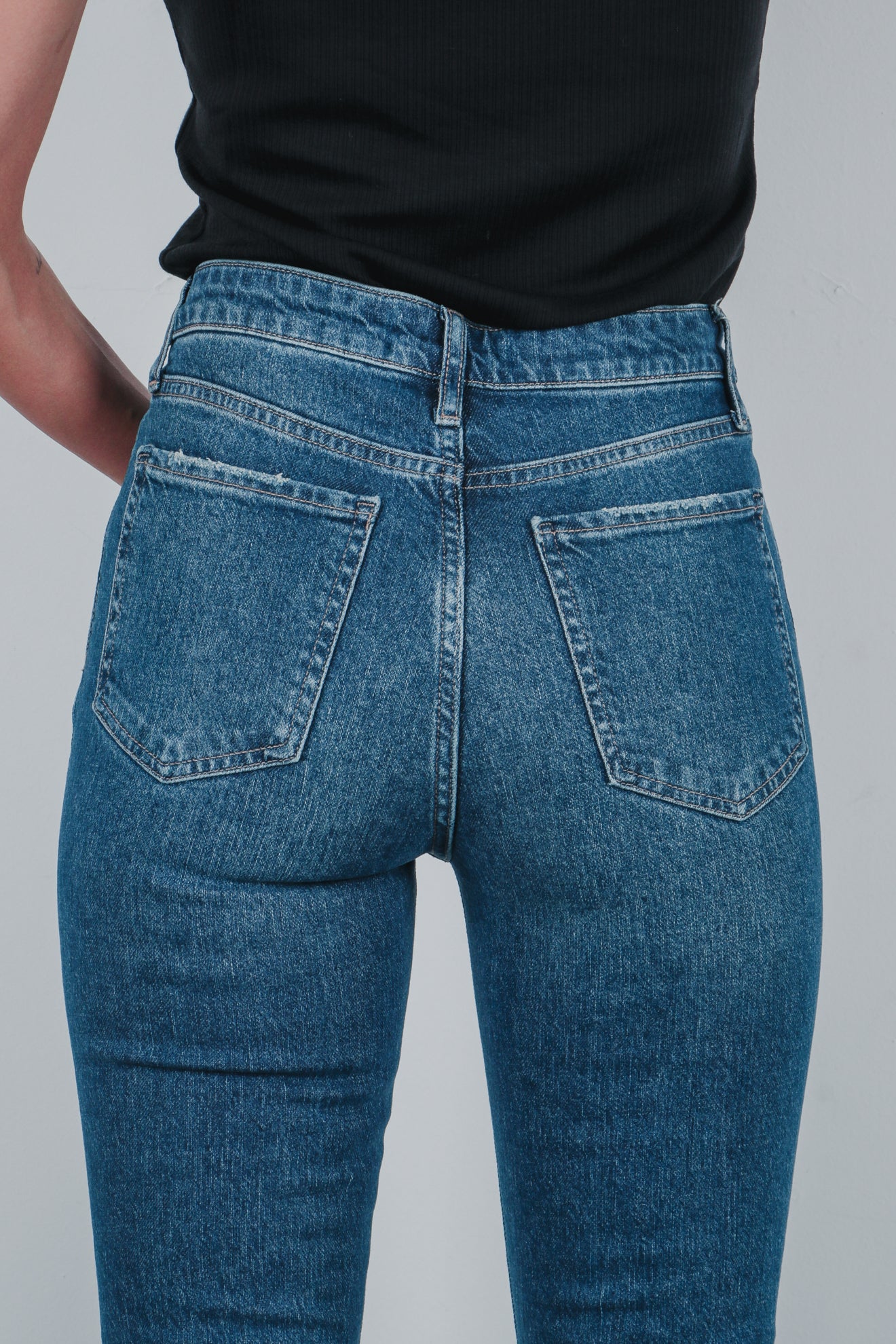 Τζιν flare ψηλόμεσο