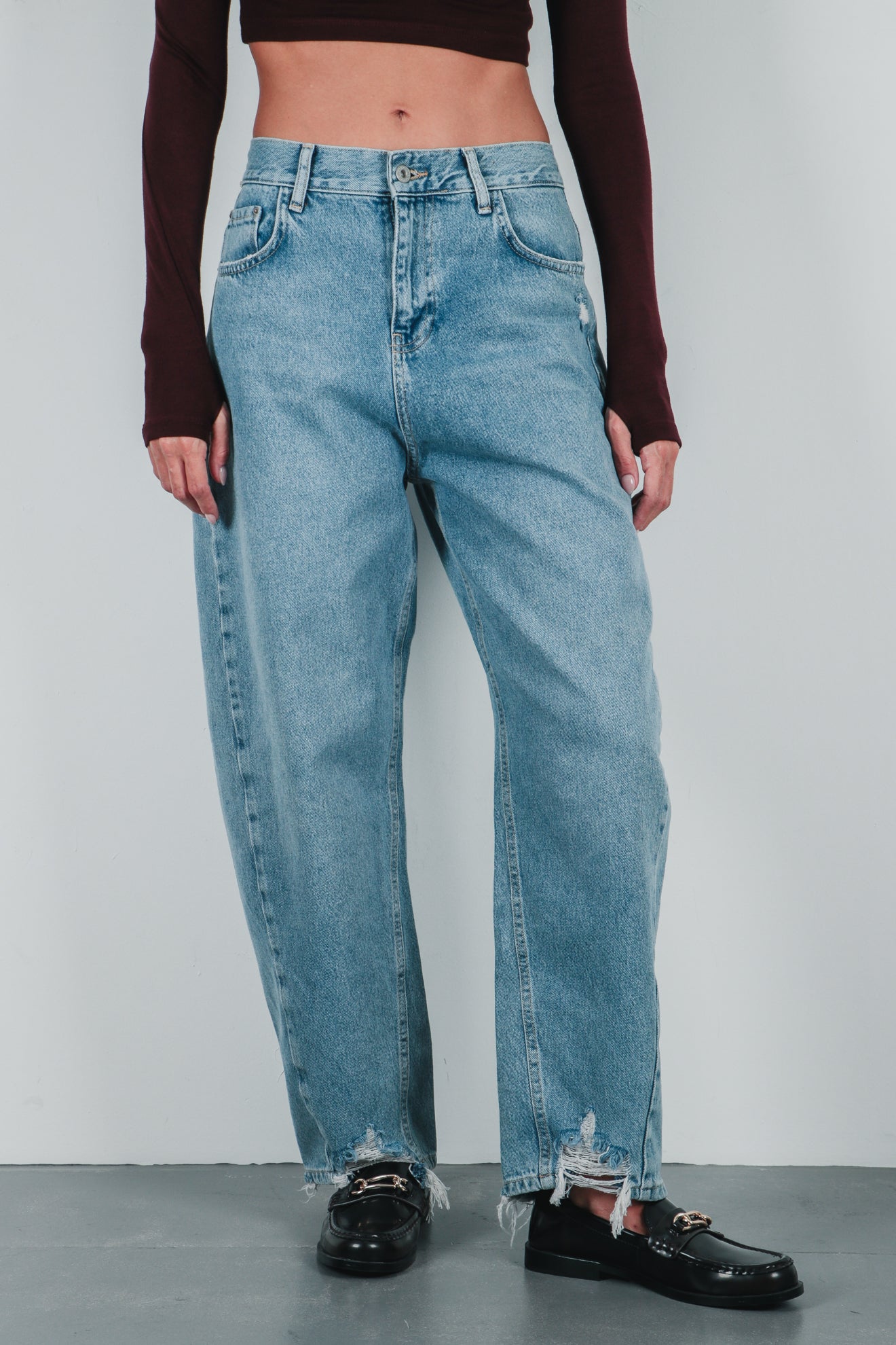 Τζιν balloon cropped