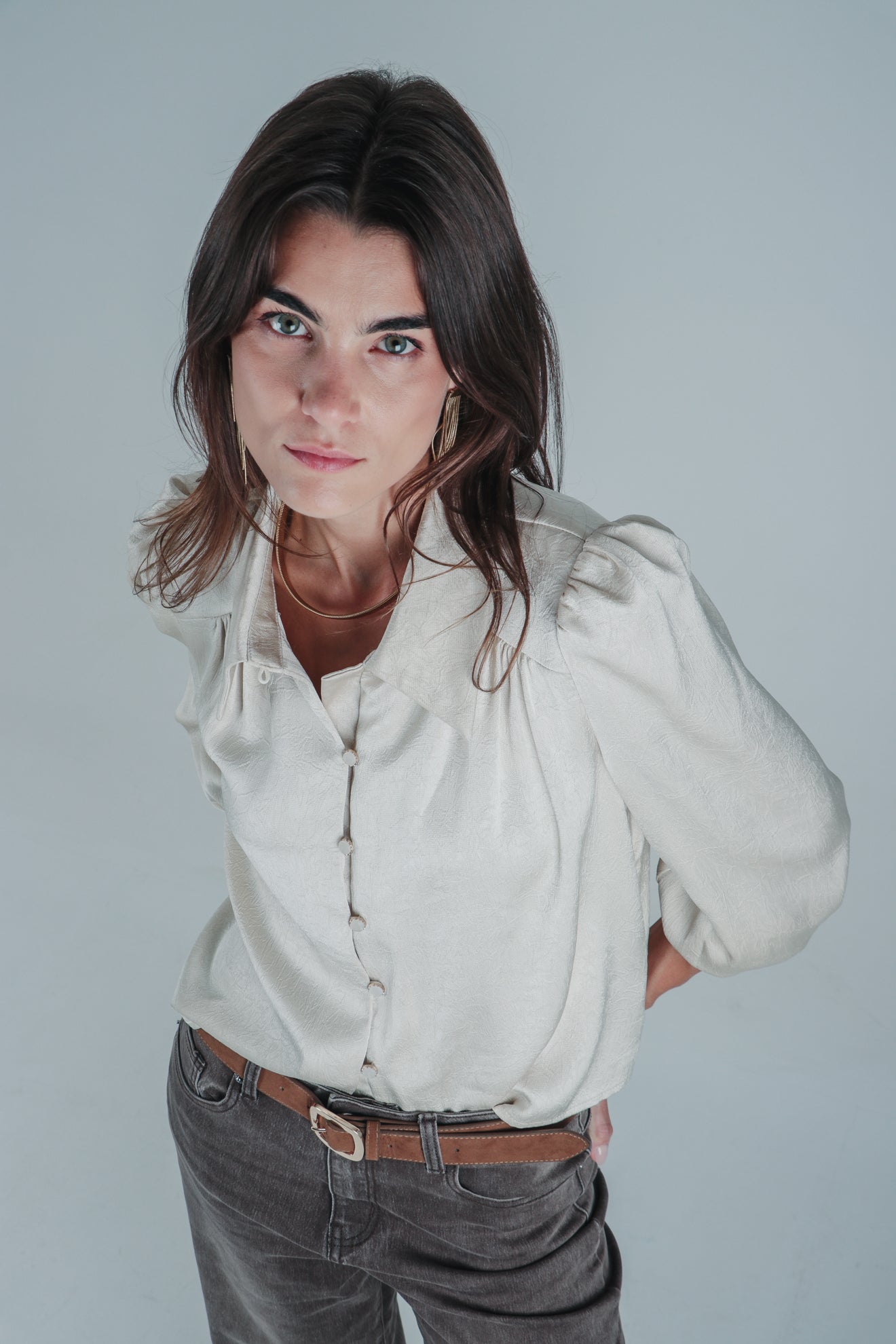 Πουκάμισο με τσαλακωμένη όψη