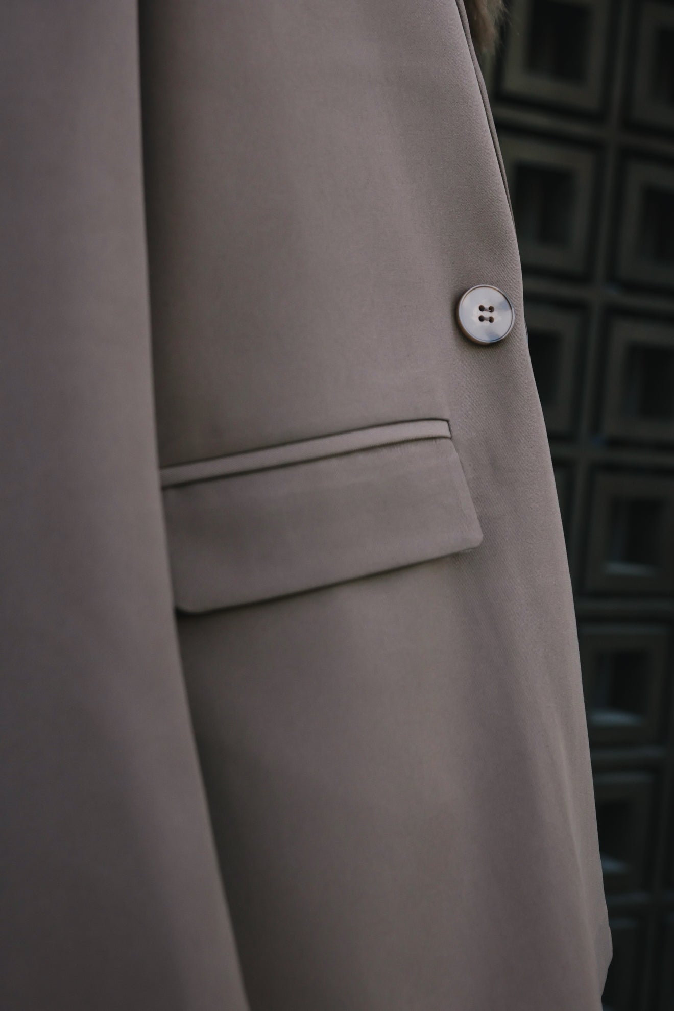 Σταυρωτό μπλέιζερ oversized