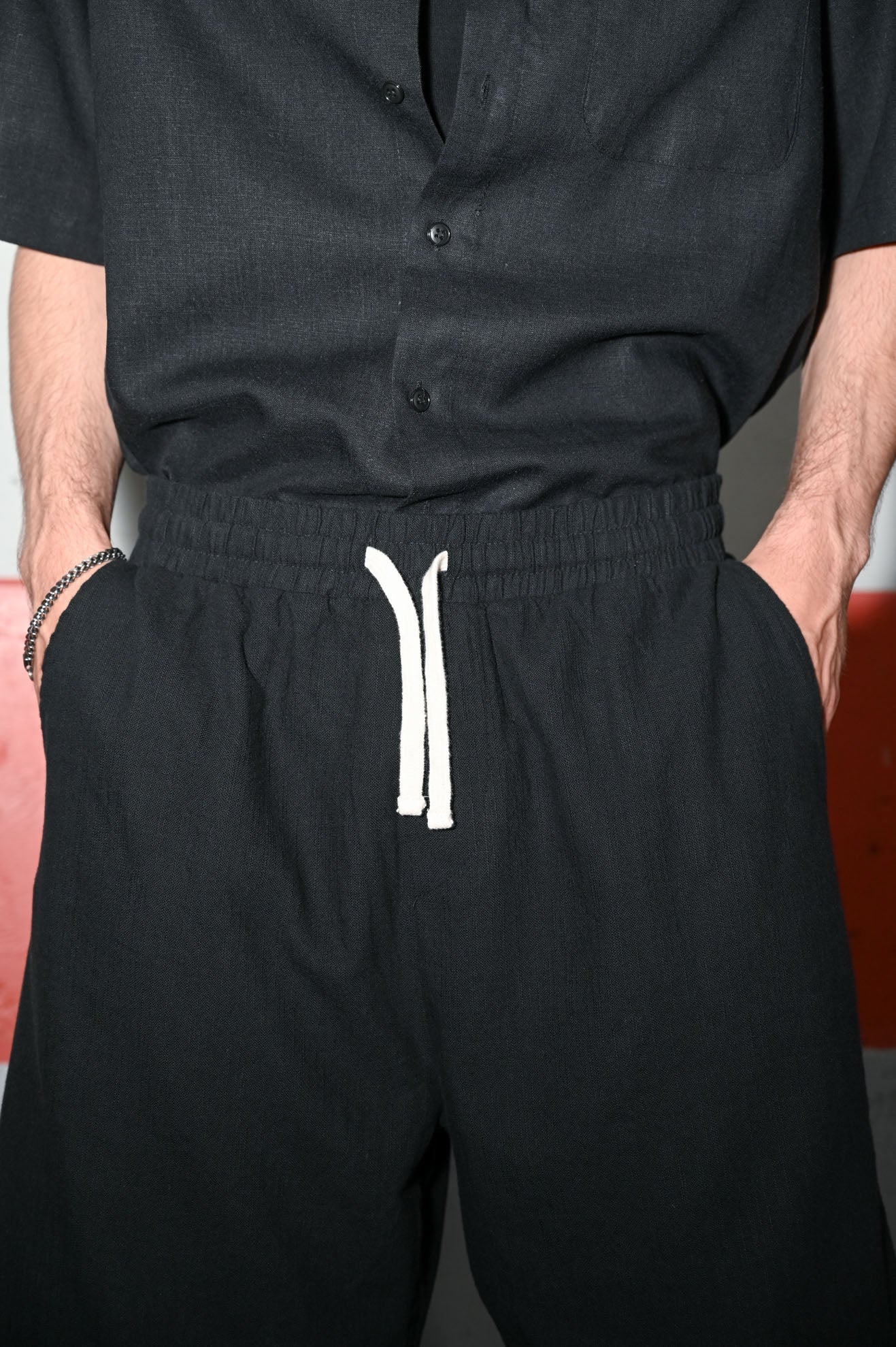 Βαμβακερή βερμούδα relaxed fit