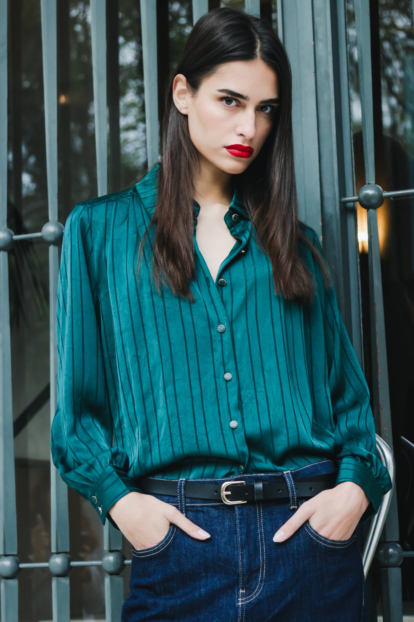 Σατέν πουκάμισο