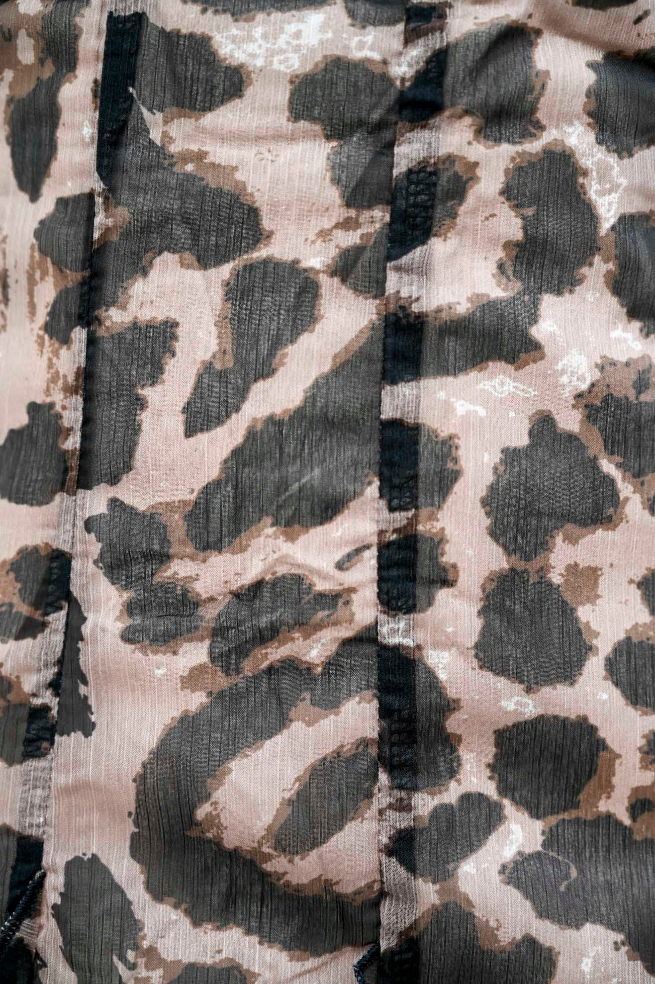 Ασύμμετρο φόρεμα animal print