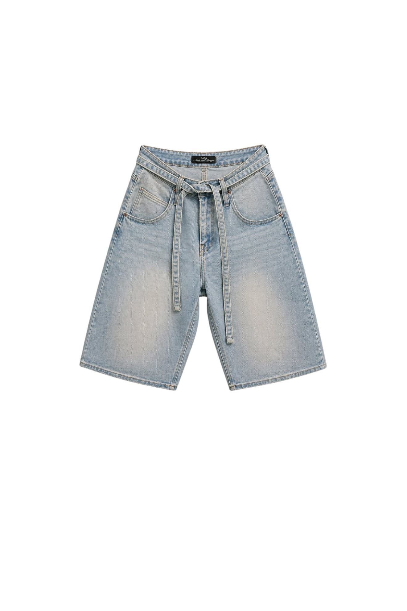 Βερμούδα baggy denim