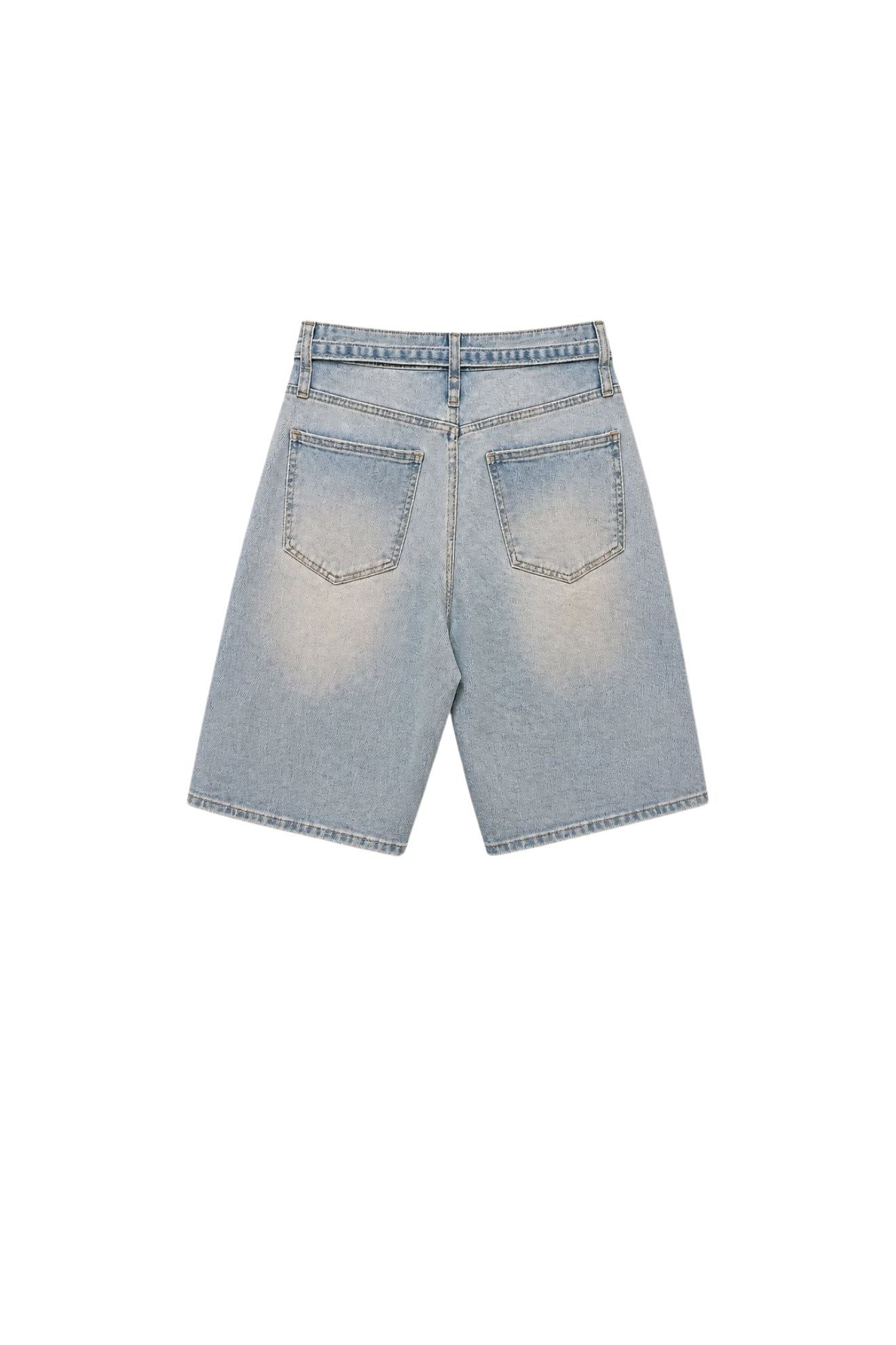 Βερμούδα baggy denim