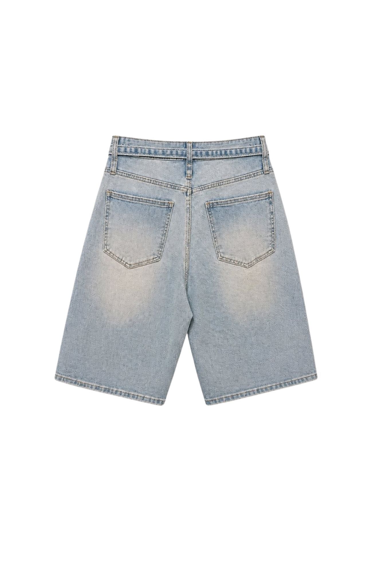 Βερμούδα baggy denim