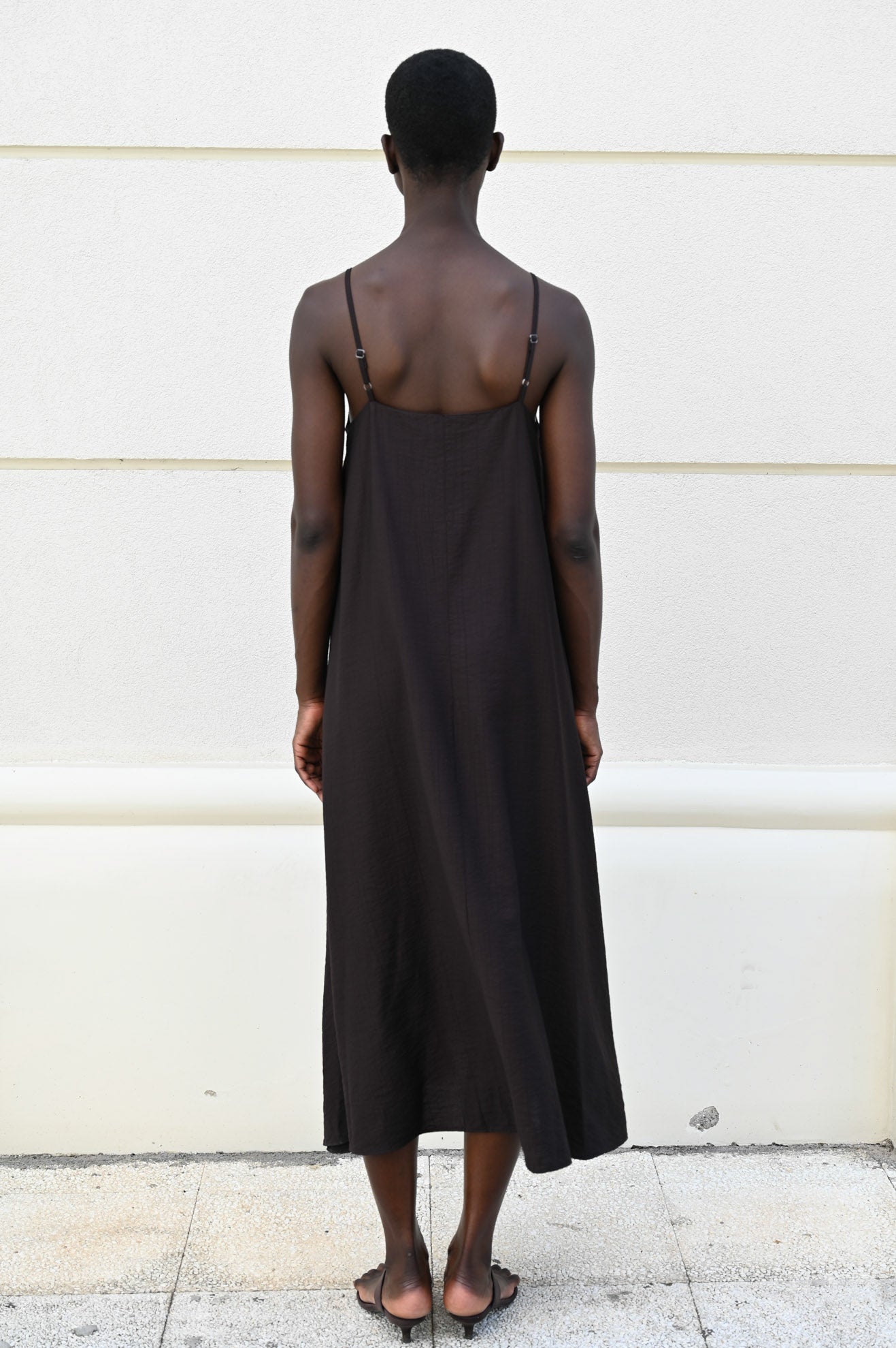 Μακρύ ριχτό φόρεμα